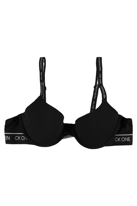 LIGHTLY LINED DEMI BLACK by Calvin Klein