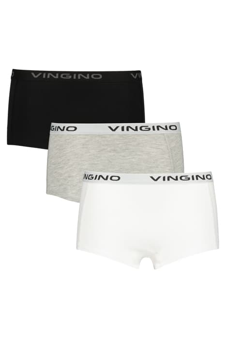 BOXER (3-PACK) MULTICOLOR GREY-BLACK by Vingino