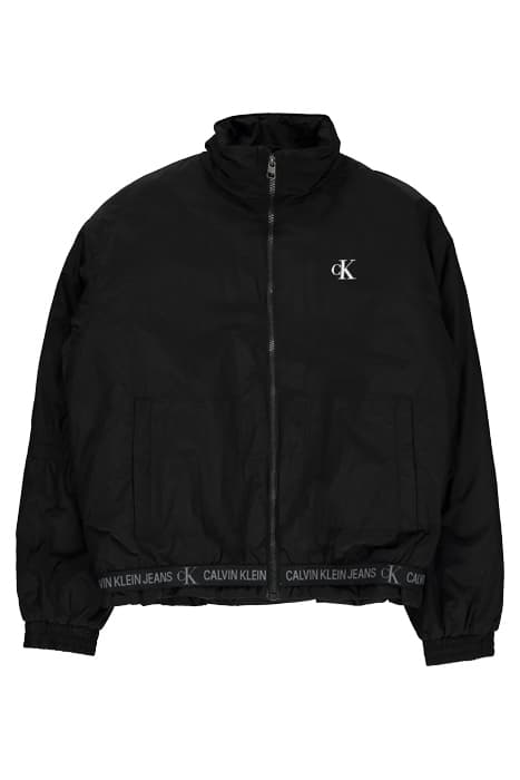 LOGO TAPE JACKET CK BLACK by Calvin Klein