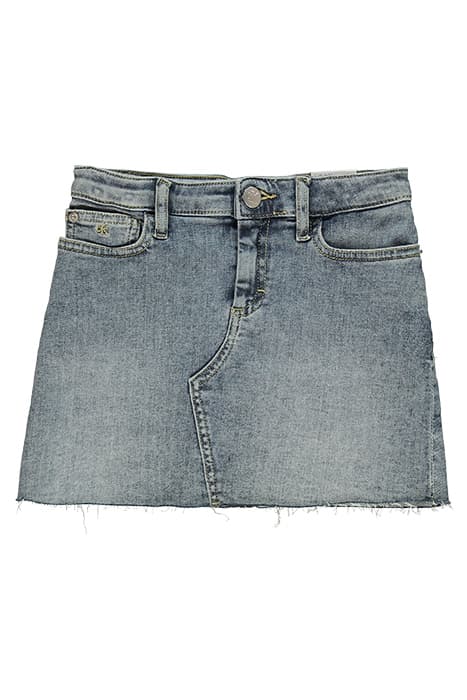 EO/ ALINE SKIRT MB DENIM WASH BLUE by Calvin Klein