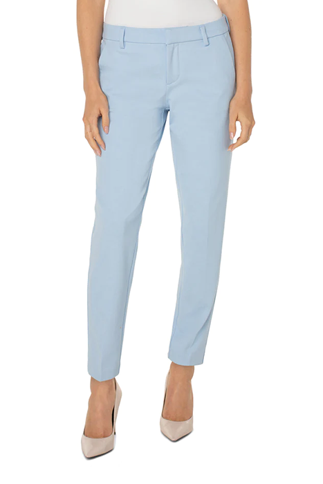 KELSEY KNIT TROUSER MISTY BLUE by Liverpool