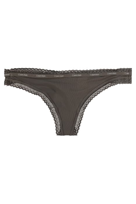 THONG COAL ASH by Calvin Klein