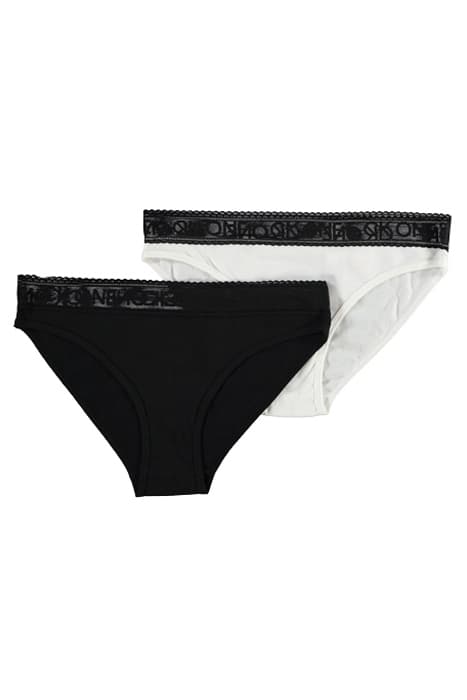 2PK BIKINI-LACE PVHBLACK/PVHWHITE by Calvin Klein