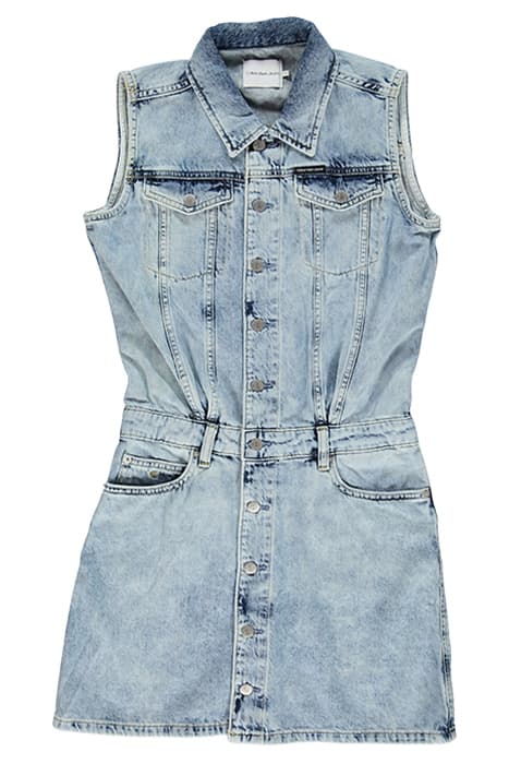 SLEEVELESS L BLUE DE DENIM LIGHT by Calvin Klein