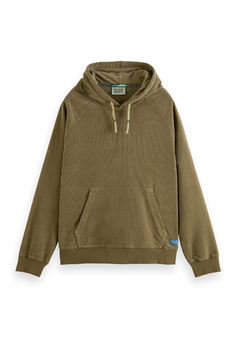 SOFT CORDUROY HOODIE KHAKI by Scotch & Soda