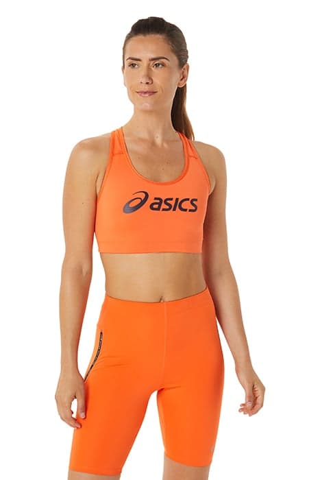 CORE ASICS LOGO BRA NOVA ORANGE/NIGHT SHADE by ASICS