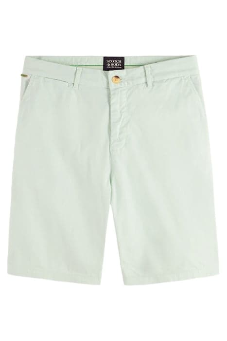 STUART - GARMENT DYE PIMA COTTON SHORT MINT by Scotch & Soda