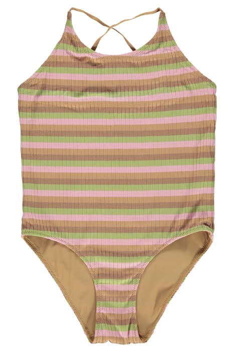 Madison Mini One Piece Multicolor Stripe by Love Stories