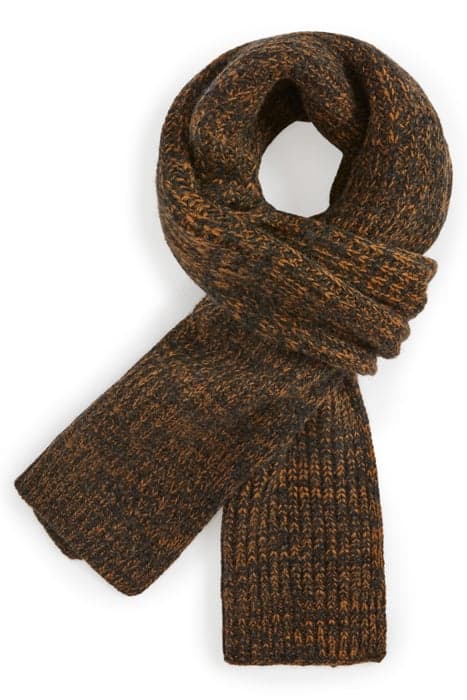 CLAY MARL SCARF CINDER BLACK MARL by AllSaints