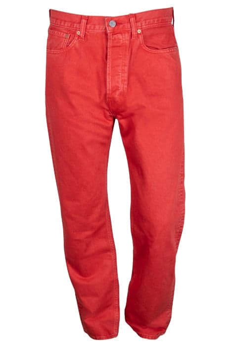 STRAIGHT LEG JEAN CRIMSON OVERDYE by Calvin Klein