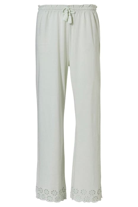 NW BO. TROUSERS NOHEMI BRODERIE GREEN LILY by Livera