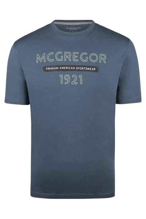 T- SHIRT 1921 MEDIUM BLUE by McGregor