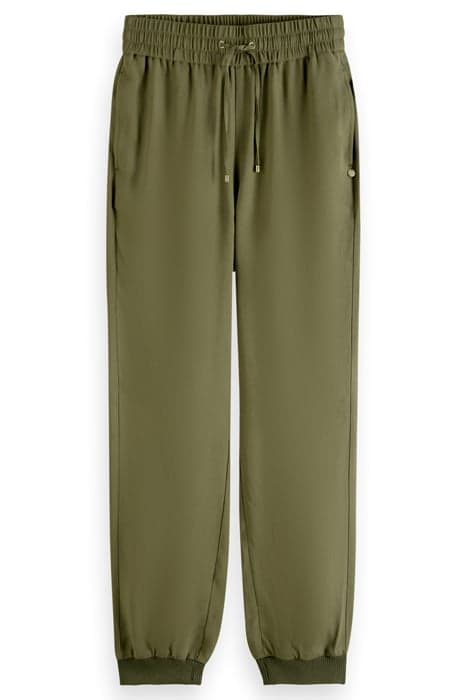 EASY JOGGER TROUSERS ARMY GREEN by Scotch & Soda