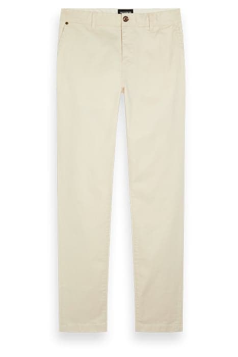 ESSENTIALS STUART - SLIM-FIT ORGANIC COTTON STRETCH CHINO KI by Scotch & Soda