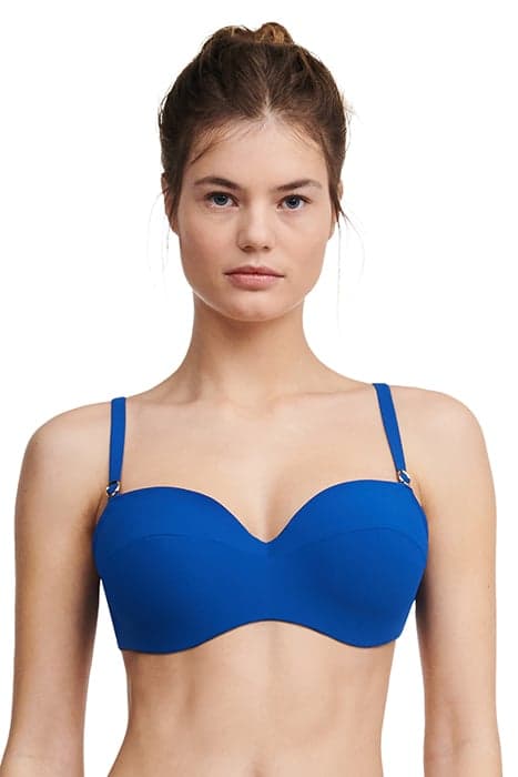 SW BRA TSHIRT HALF CUP MEMORY DEEP BLUE by Chantelle