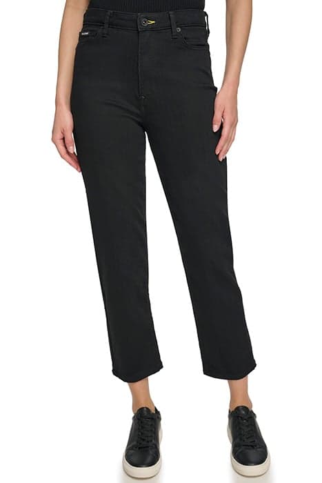 WAVERLY STRAIGHT LEG RINSE BLACK by DKNY