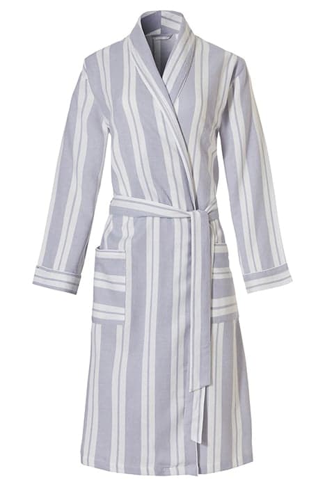 LW OVER ROBE NIALA BIG STRIPE BLUE STRIPES by Livera