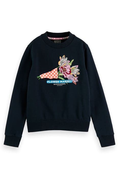 REGULAR-FIT ARTWORK SWEATSHIRT NIGHT by Scotch & Soda