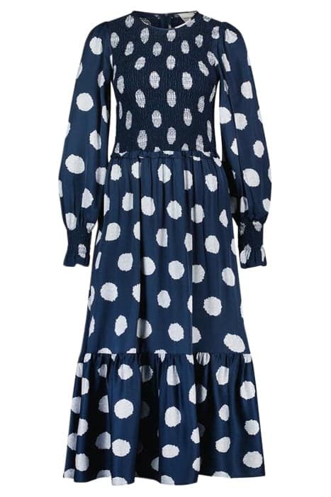 CARO TARA DRESS VAINLY NAVY/GLACIER by Fabienne Chapot