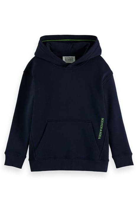 OVERSIZED-FIT CLASSIC HOODIE IN ORGANIC COTTON NIGHT by Scotch & Soda