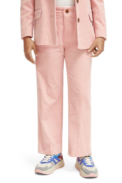 HIGH-RISE WIDE LEG CORDUROY PANTS DUSTY PINK by Scotch & Soda