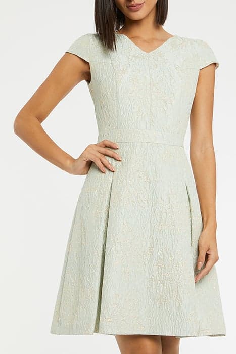 DRESS IN JACQUARD RELIEF AMANDE by Paule Ka