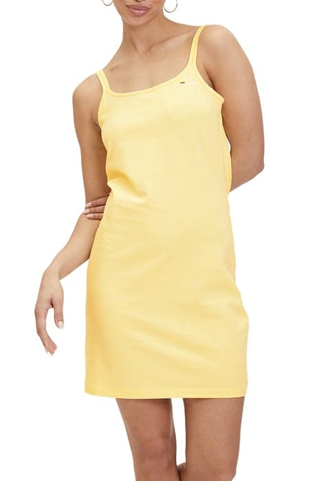 BRILLON SPAGETTI STRAP DRESS FRENCH VANILLA by FILA