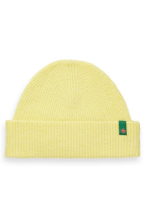 SOFT RIB-KNIT BEANIE GLOW by Scotch & Soda