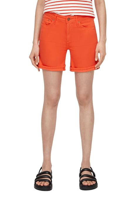 S.OLIVER JEANS SHORTS ORANGE by s. Oliver