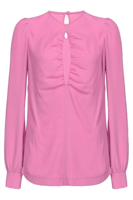 BUCCIANO BLOUSE FLOGO PINK by PINKO