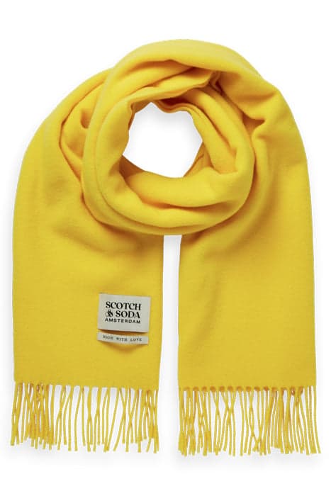 VIRGIN WOOL FRINGED WOVEN SCARF SPOTLIGHT by Scotch & Soda