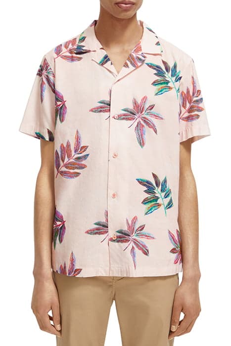 AOP TWILL SHIRT OFFWHITE FESTIVAL FLOWER by Scotch & Soda