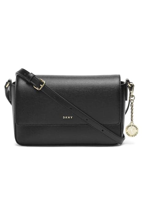 BRYANT-MD FLAP XBODY BLK/GOLD by DKNY