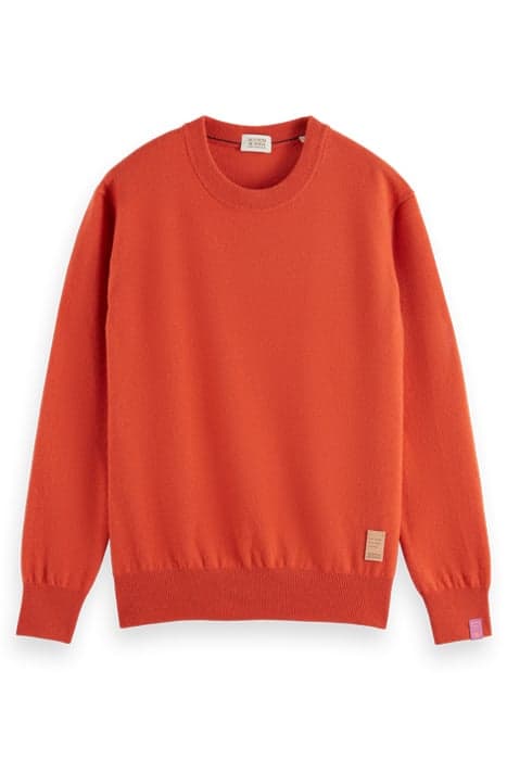 WOOL PULLOVER MADE WITH 30% RECYCLED CASHMERE RED SKIES by Scotch & Soda