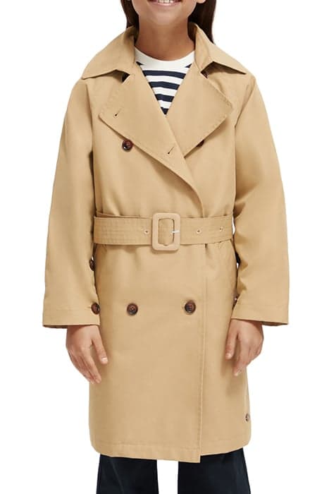 CLASSIC TRENCH COAT SAND by Scotch & Soda