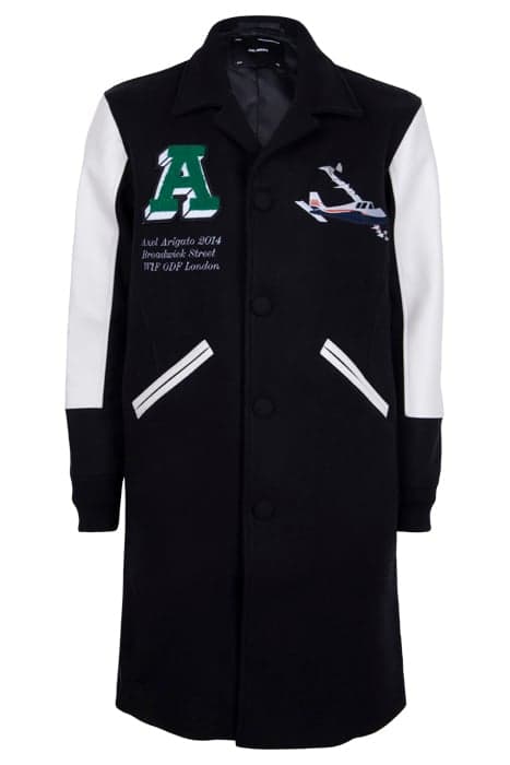 MAYDAY VARSITY COAT BLACK by Axel Arigato