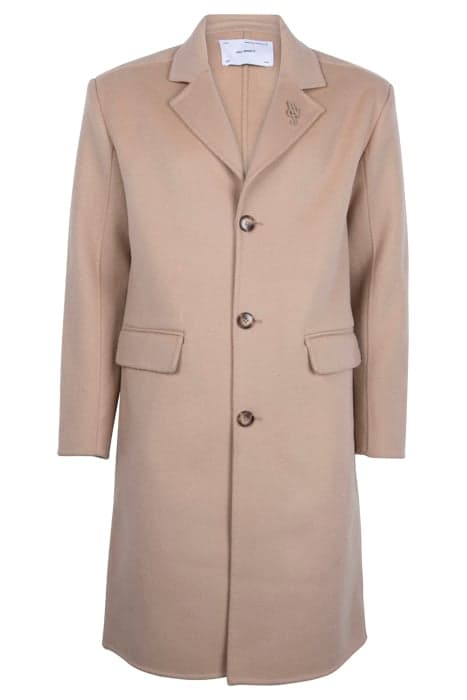 FICTION WOOL COAT BEIGE by Axel Arigato