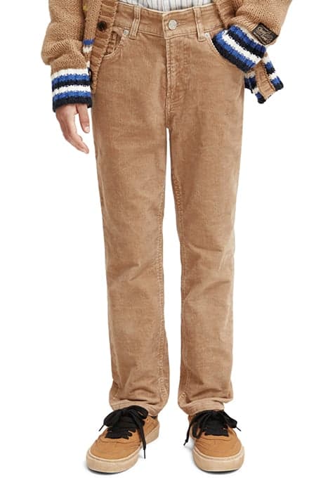 DEAN LOOSE TAPERED JEANS IN CORDUROY COLOURS SAND by Scotch & Soda