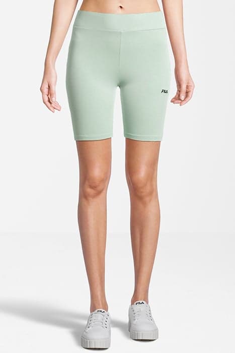 BUCKAUTAL HIGH WAIST SHORT LEGGINGS SILT GREEN by FILA