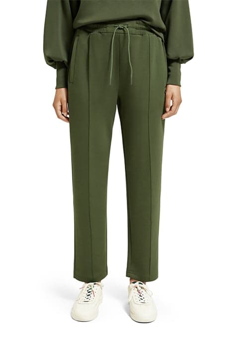 MODAL STRAIGHT LEG SWEATPANTS FIELD GREEN by Scotch & Soda