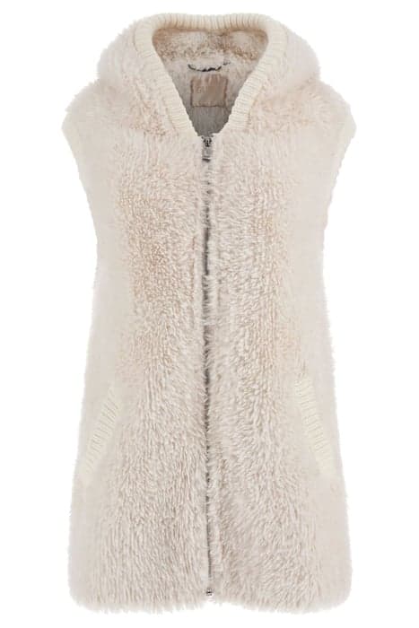 DANILA KNIT HOODED V CREAM WHITE by Marciano by Guess