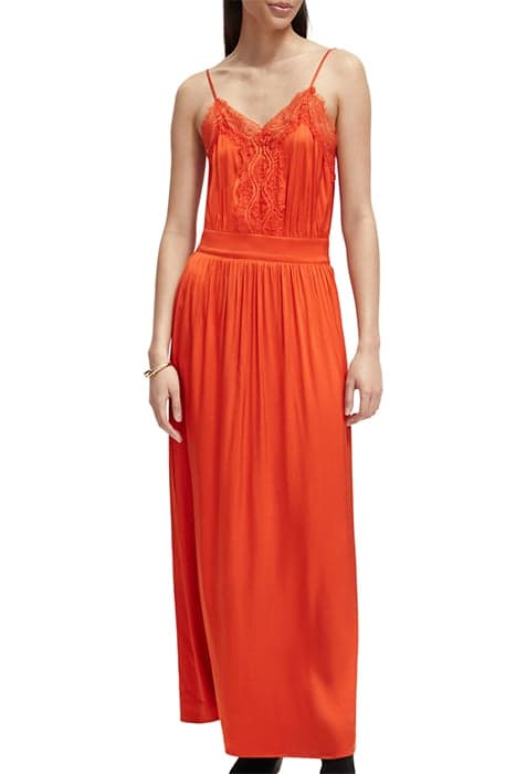 WAISTED CAMI DRESS RED SKIES by Scotch & Soda