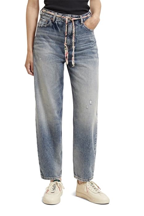 THE TIDE BALLOON JEANS — BLAUW DOWN by Scotch & Soda