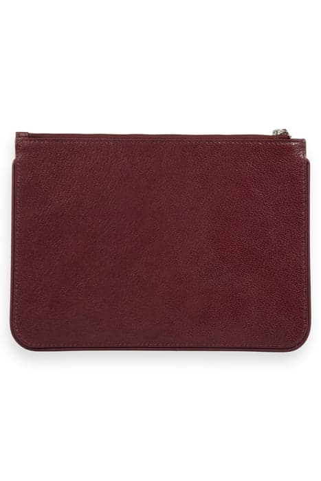 LARGE LEATHER POUCH BORDEAUX by Scotch & Soda