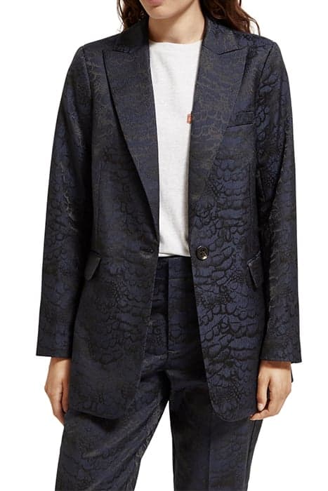 FEATHER JACQUARD SINGLE BREASTED BLAZER FEATHER JACQUARD by Scotch & Soda