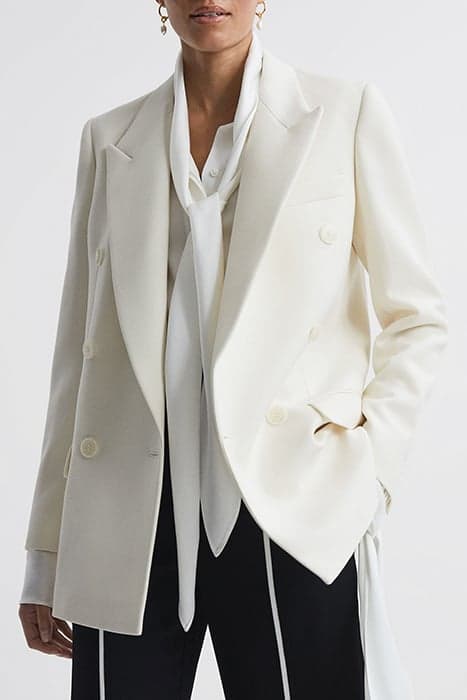 MABEL-DB BLAZER WHITE by Reiss