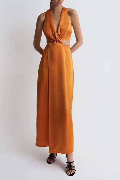 NEDA-ANNA QUAN MAXI DRESS KUMQUAT by Reiss