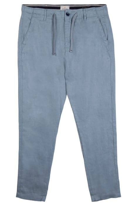 BEACHPANTS LOOSE TAPERED HEAVY LINE MISTY BLUE by Dstrezzed