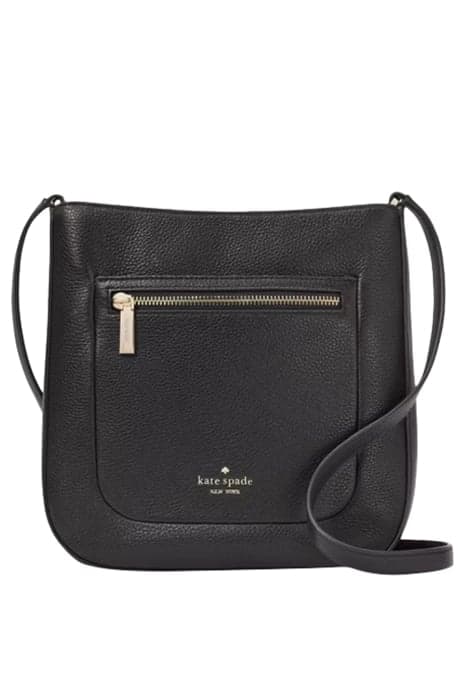 LEILA TOP ZIP CROSSBODY BLACK by Kate Spade