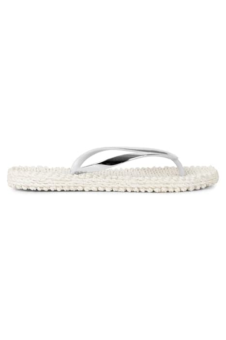 CHEERFUL04M METALLIC FLIP FLOP CREME by ILSE JACOBSEN HORNBÆK